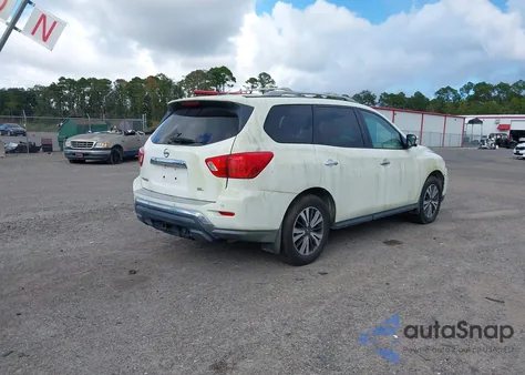 2017 Nissan Pathfinder Sl z USA, uszkodzony, nr VIN 5N1DR2MN0HC649831